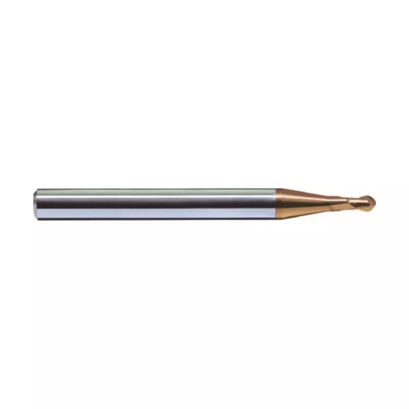 HM-2BP-R0.5-M06 KMG555 Kugelstiftfräser mit Radius 0.5, 2 Schneiden, HA Schaft und Beschichtung