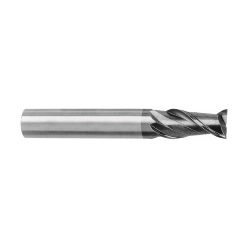VHM-Fräser Ø 2,80 mm mit 2 Zähnen, Schaft HA, beschichtet von ZCC Cutting Tools