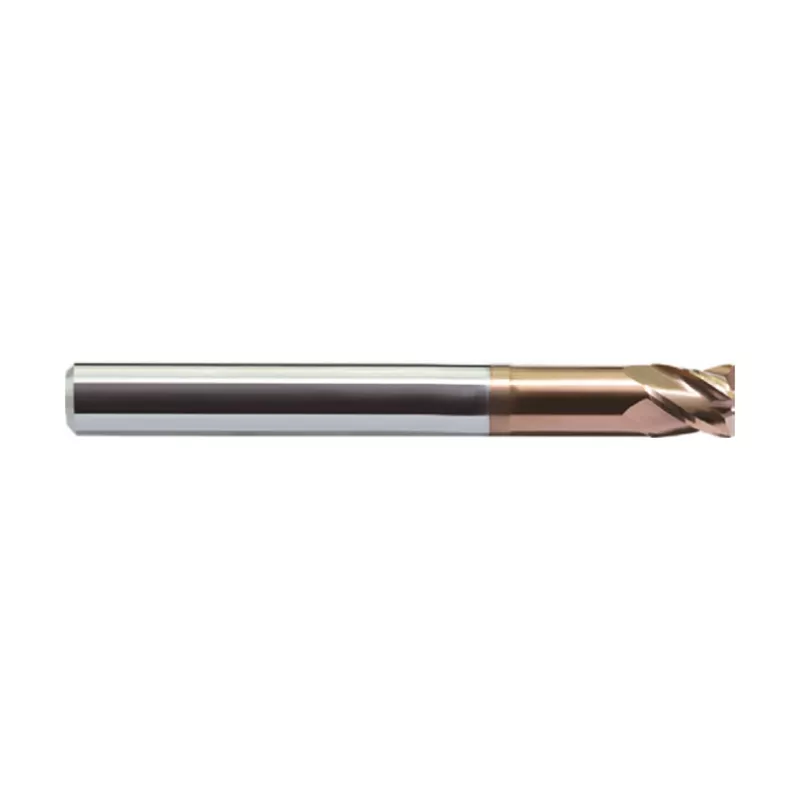 VHM-Fräser HM-4RP-D5.0R0.5 KMG555 mit 4 Schneiden und 0.5 Radius, Ø 5.0 mm, beschichtet