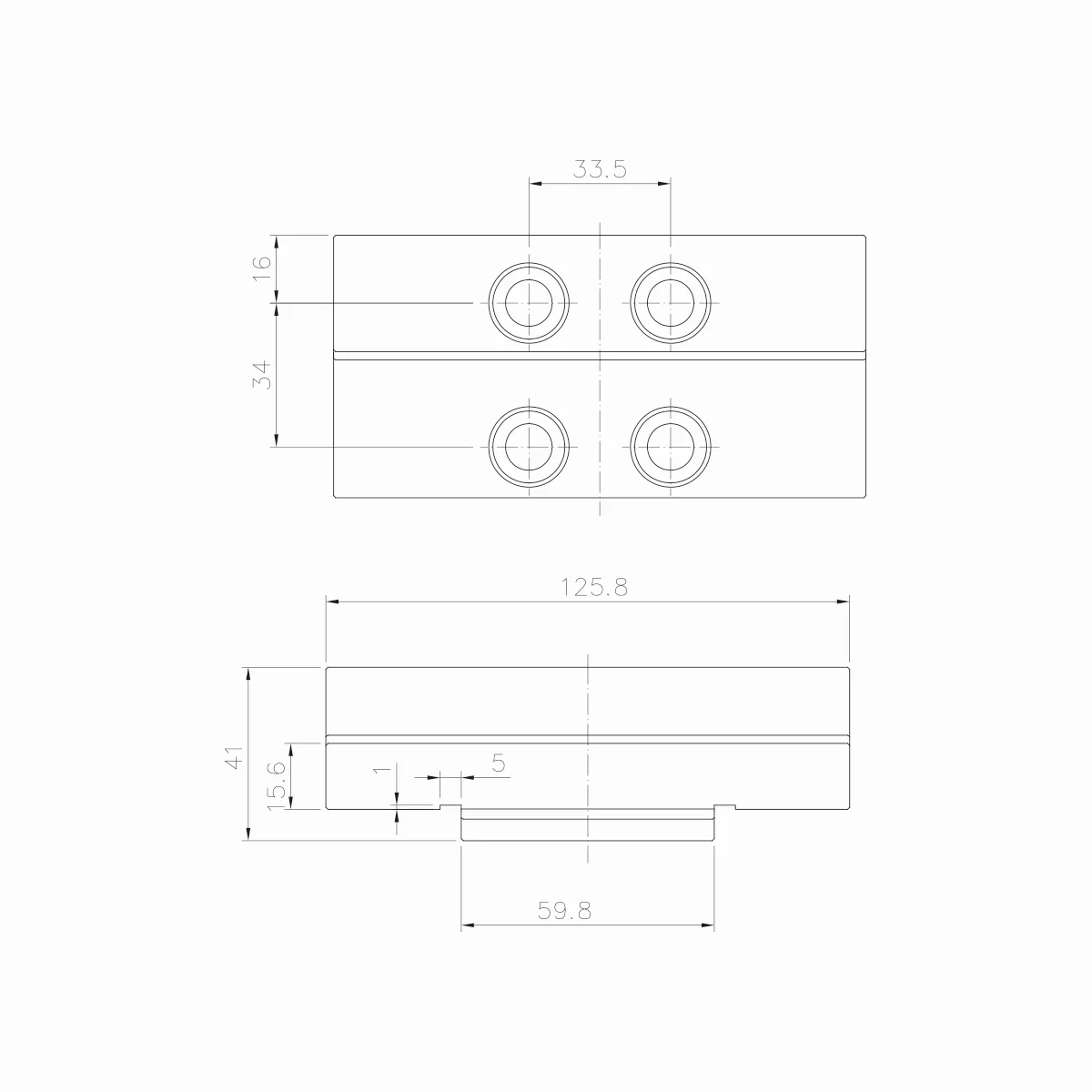 Spannbacke für AEX 125G - Typ A