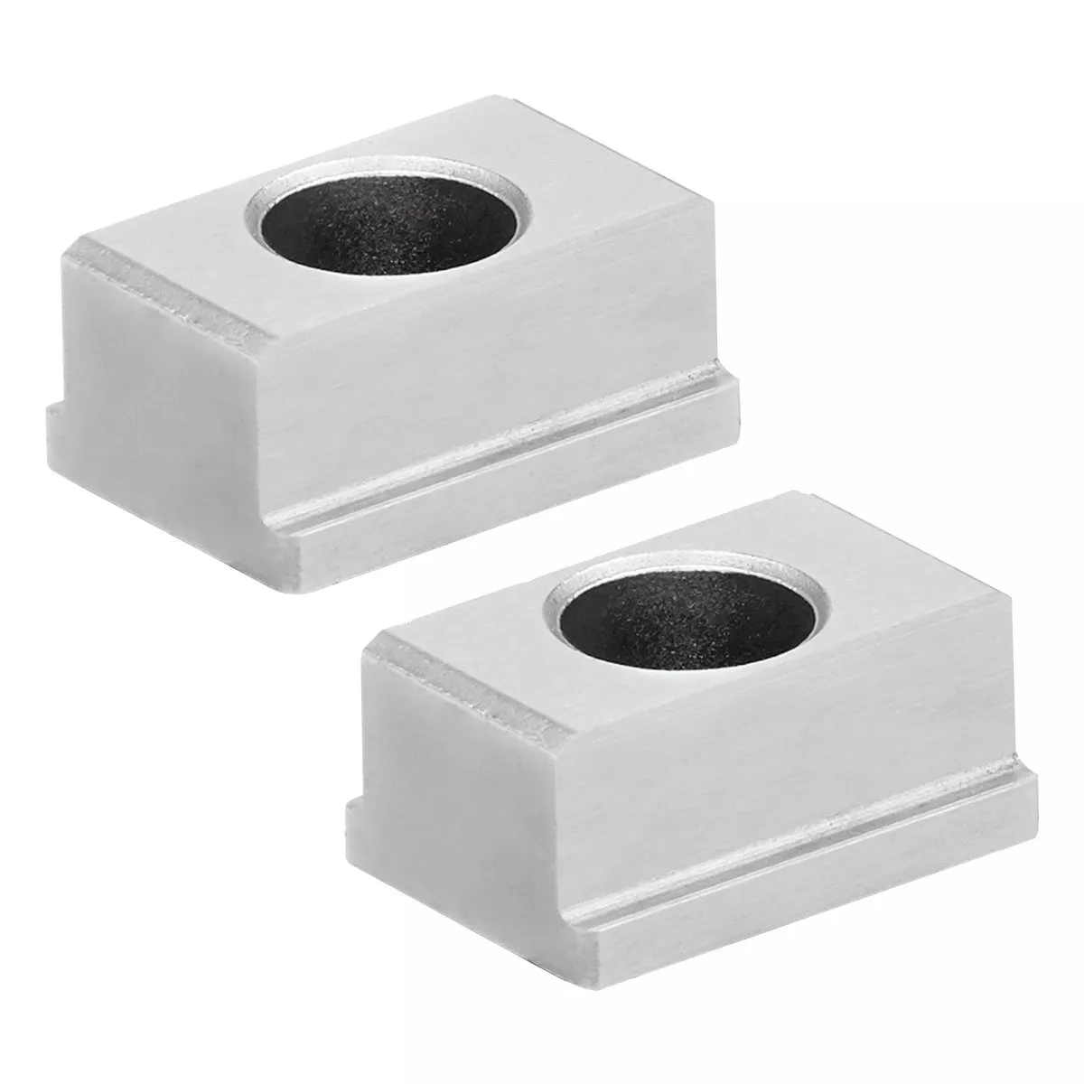 Zentrier-Nutensteine, Schraubstockgrösse 18mm auf Tischgrösse 12mm, Set 2 Stück