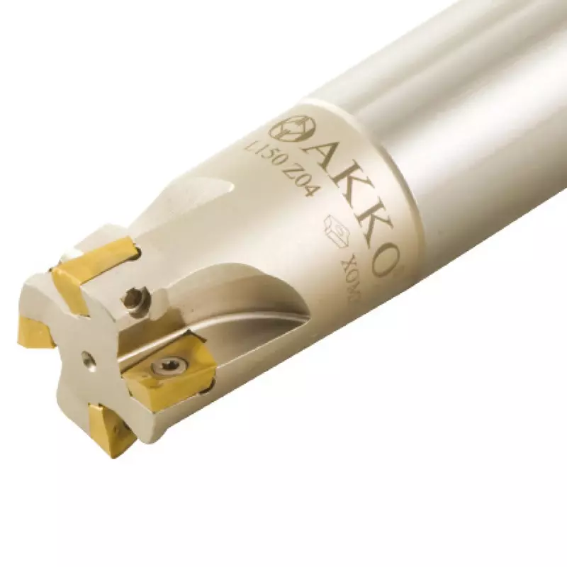 AKKO-Wendeplatten-Schaftfräser ø 32 mm, 90°, kompatibel mit Seco XO.. 1204.. Schaft-ø 32, ohne Innenkühlung, Z=4