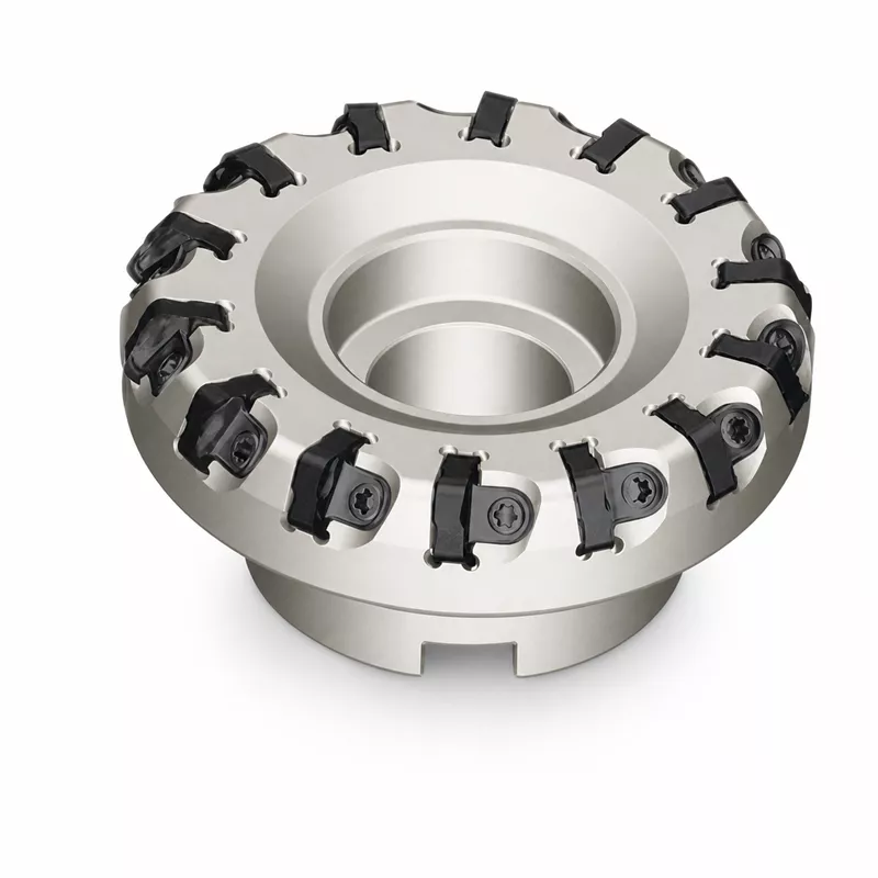 Planfräser Ø 125 mm mit 18 Zähnen, Breite 40 mm, PN11, Schneidenwinkel 67°