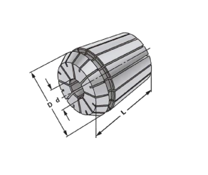 Spannzangen DIN 6499 B (ISO 15488 B) System ER 16