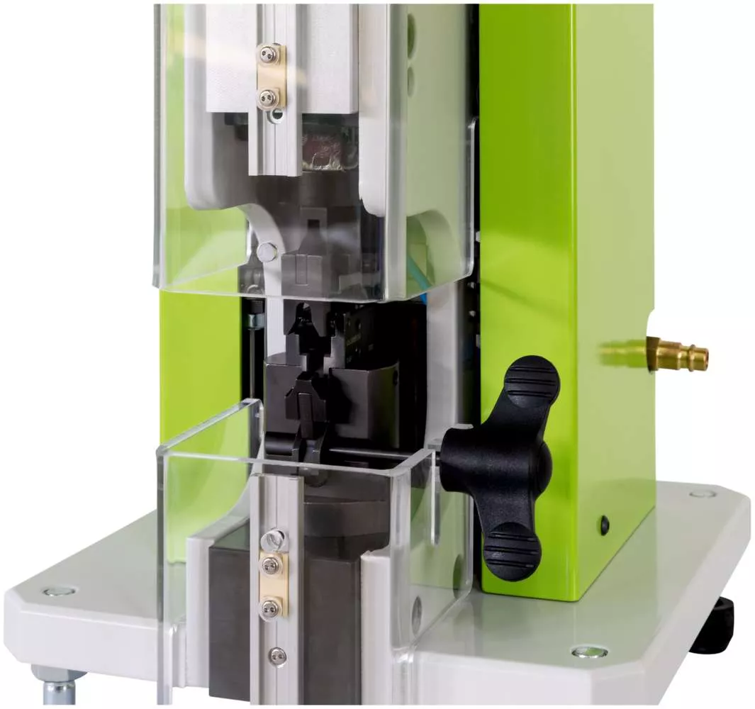 Crimpmaschine CM 25-2 mit Crimpeinsatz für geschirmte Steckverbinder Y-Con – Yamaichi