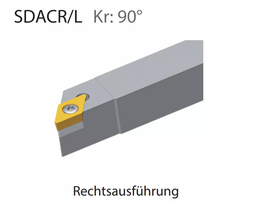 SDACR/L Kr: 90° - DC** Platte