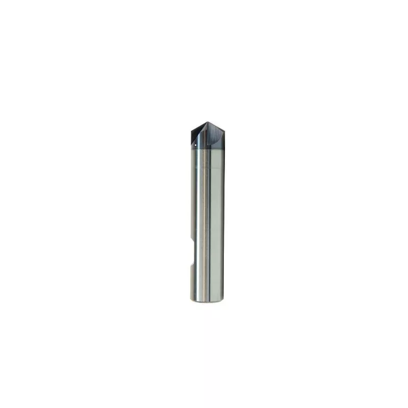 Entgratfräser Ø 10 mm, 4 Zähne, Schaft HA, 120°, beschichtet, ZCC Cutting Tools