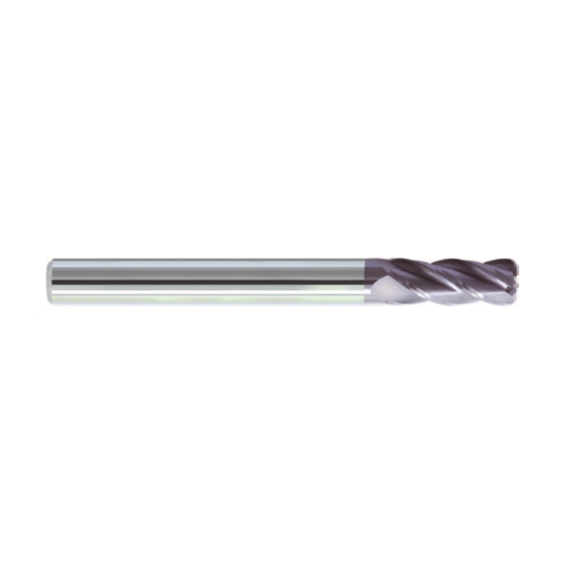 VHM-Fäser GM-4RL-D8.0R0.5 KMG303 mit Ø 8.0 mm, 4 Zähnen, Radius 0.5, beschichtet