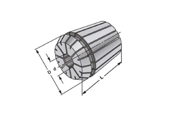 Spannzangen DIN 6499 B (ISO 15488 B) System ER 11