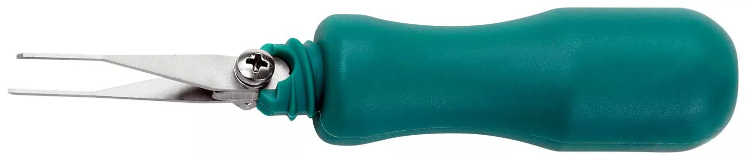 Entriegelungswerkzeug für Flachstecker 19719-08100 mit Doppelklinge 0,8 x 0,8 mm, Einstellmaß 10,0 mm