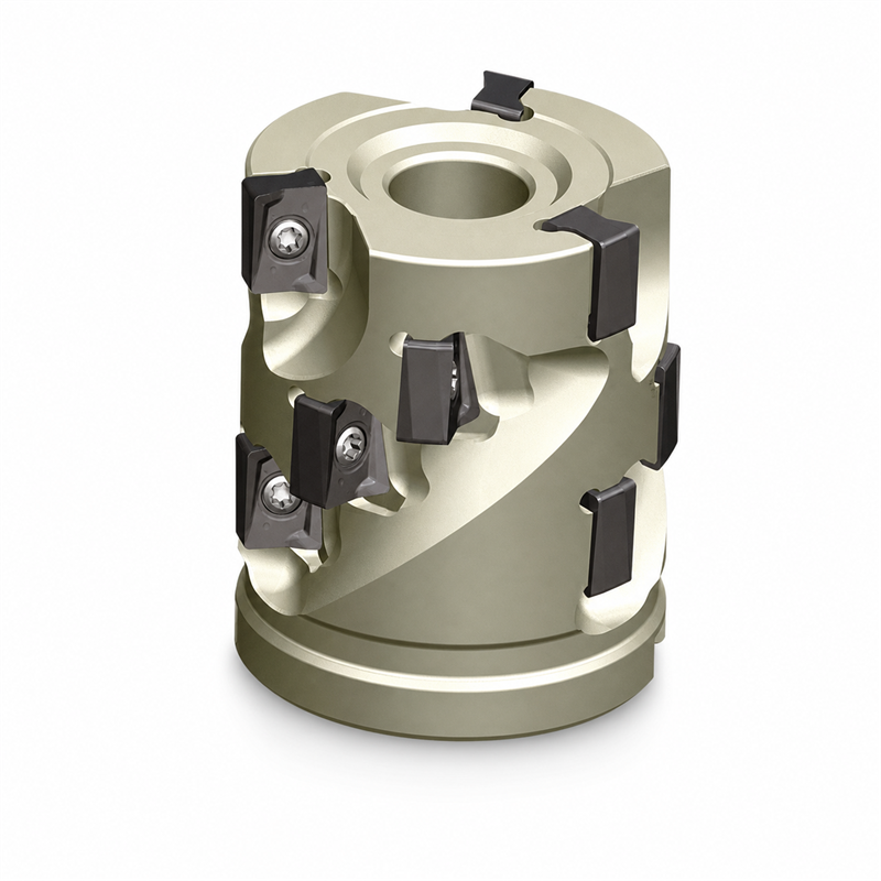 Igelfräser Ø 63 mm mit 4 Schneiden, A=27, AN11, Kr=90° für präzise Bearbeitung