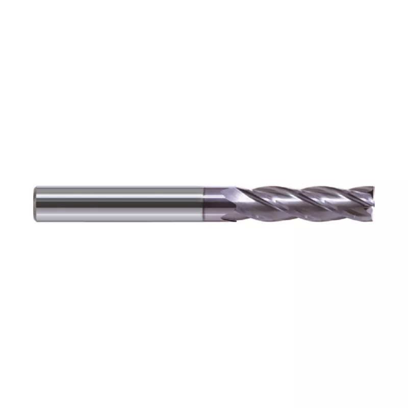 ZCC Cutting Tools VHM-Fäser GM-4EL-D10.0-G mit Ø 10.0 mm, 4 Schneiden, Schaft HA, beschichtet