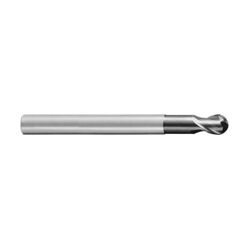 VHM-Fräser Ø 10,0 mm von ZCC Cutting Tools mit 2 Schneiden und beschichtetem Schaft HA