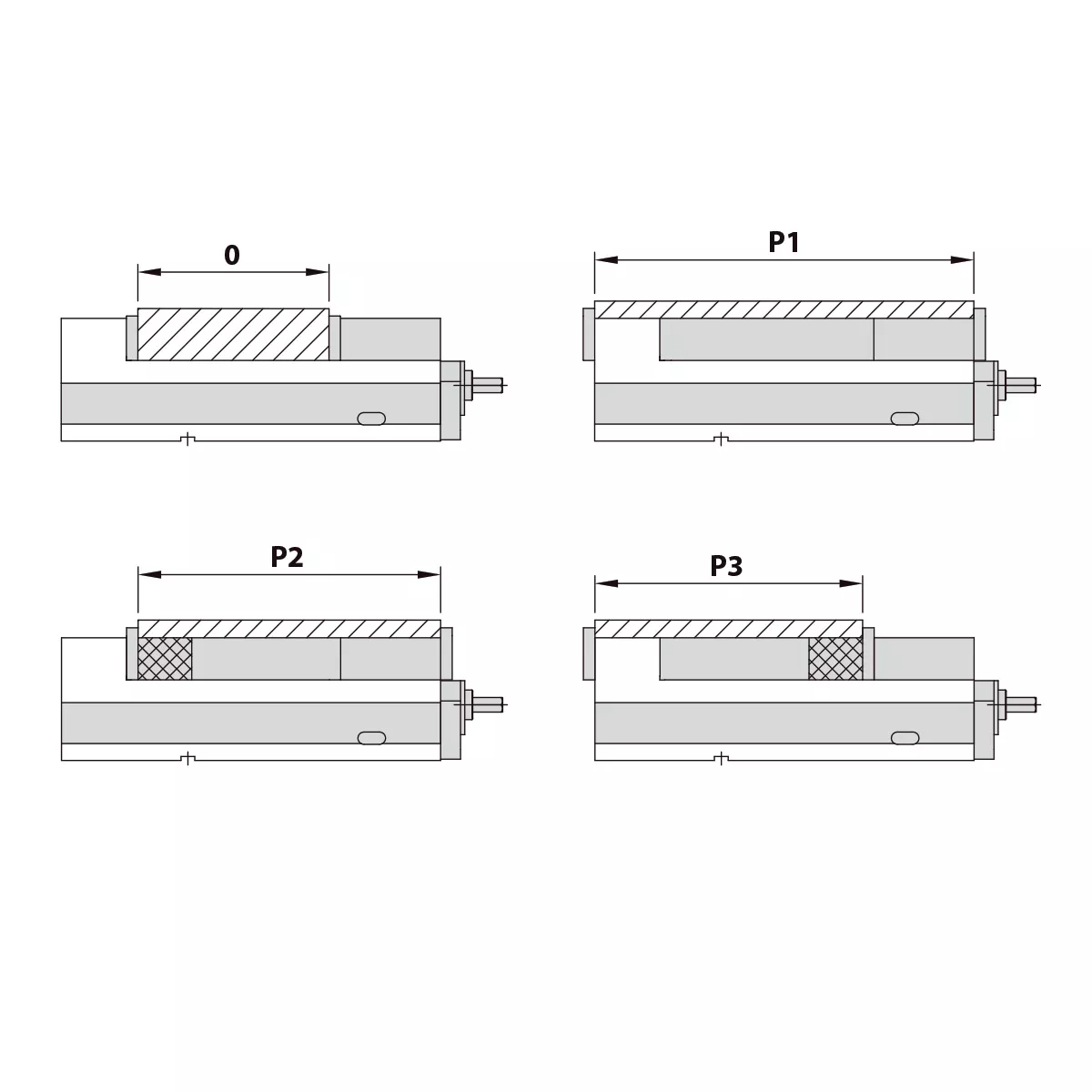 Präzisionsschraubstock AVC-160G/HV mechanisch