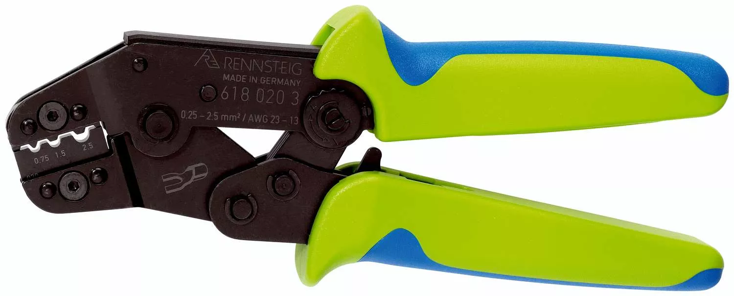 Crimpzange PEW 8 für unisolierte Verbinder 0,25 - 2,5 mm²
