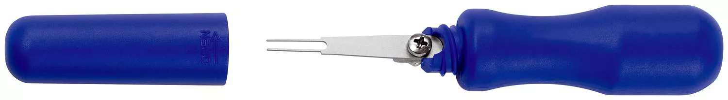 Entriegelungswerkzeug für Flachstecker 19739-0822 E mit Einzelklinge 0,8 mm