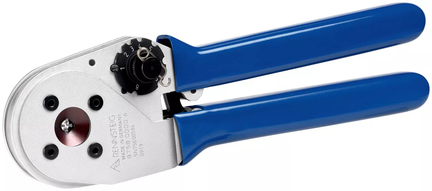 Vierdornzange SelectorCrimp für Luftfahrt-Kontakte 0,14 - 3,3 mm² / AWG 26 - 12