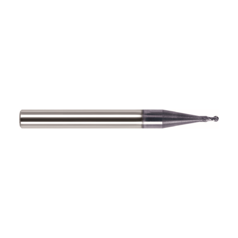 GM-2BS-R0.40 KMG303 Kugelstiftfräser mit 0.4 mm Radius und 2 Schneiden, beschichtet