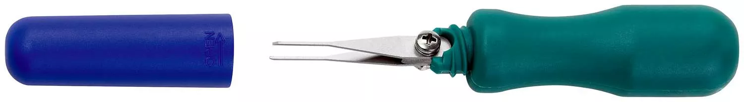 Entriegelungswerkzeug für Flachstecker 19719-0856 mit Doppelklinge 0,8 x 0,8 mm, Einstellmaß 5,6 mm