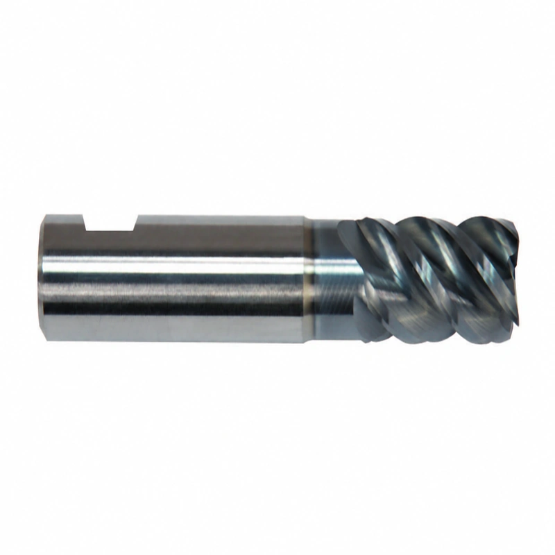 HPC-Fräser ZCC KMG406 mit Durchmesser 5.0 mm, 4 Schneiden, Schaft HB, beschichtet
