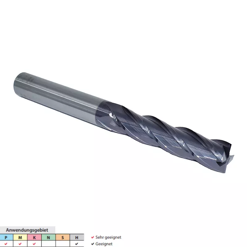 ZCC-CT VHM Schaftfräser PM-4EX-G Serie