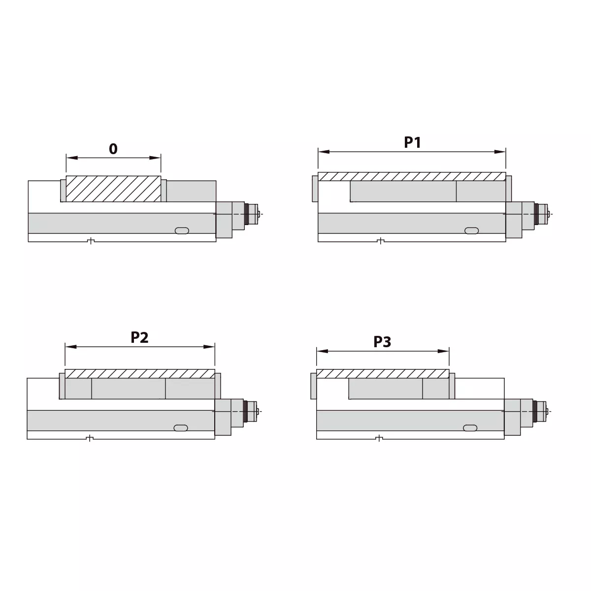 Präzisionsschraubstock AVM-160G/HV mechanisch mit Spannkraftverstärker