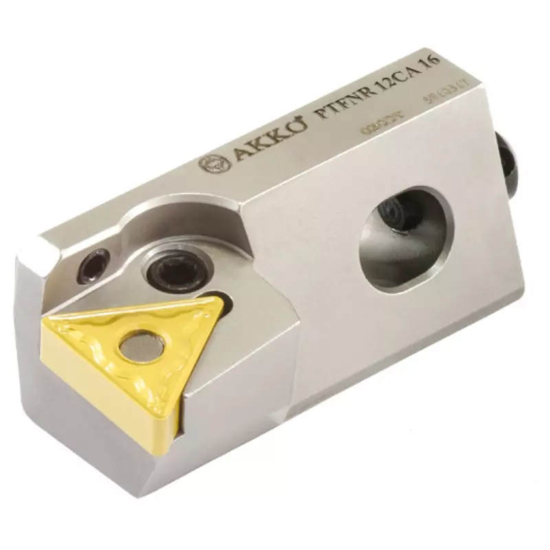 AKKO-Kurzdrehhalter für ISO-WSP TNM. 160408 rechts, 90° Anstellwinkel