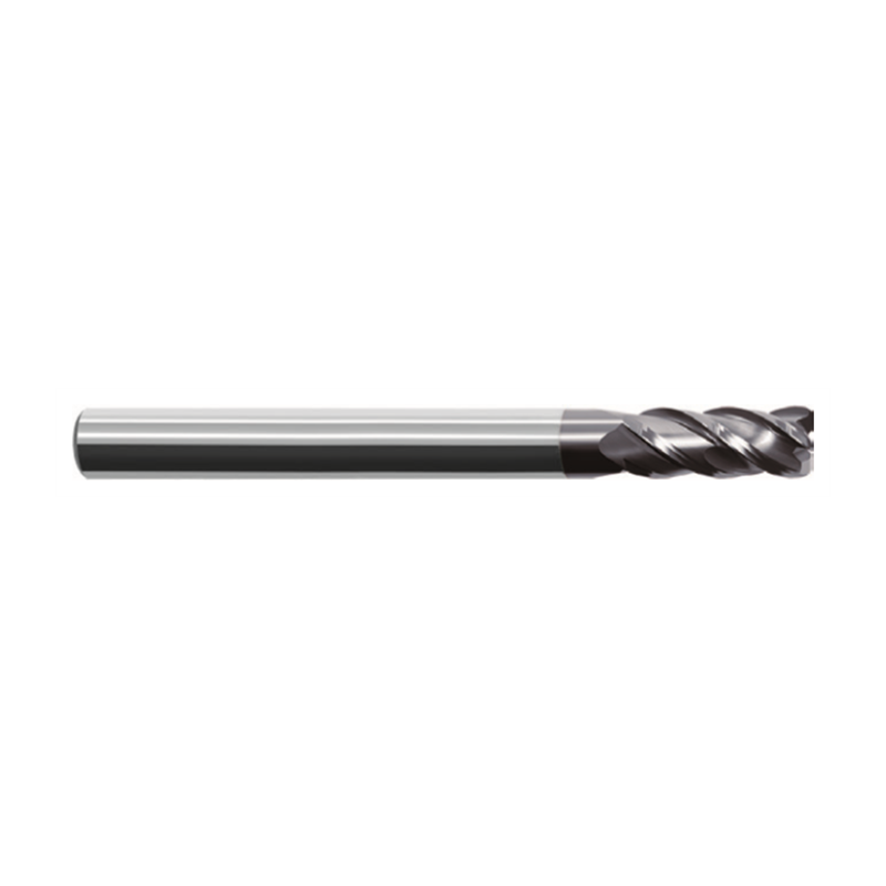 HPC-Fräser ZCC KMG405 mit Durchmesser 6.0 mm, 4 Schneiden, 1.0 mm Radius, beschichtet, Schaft HA