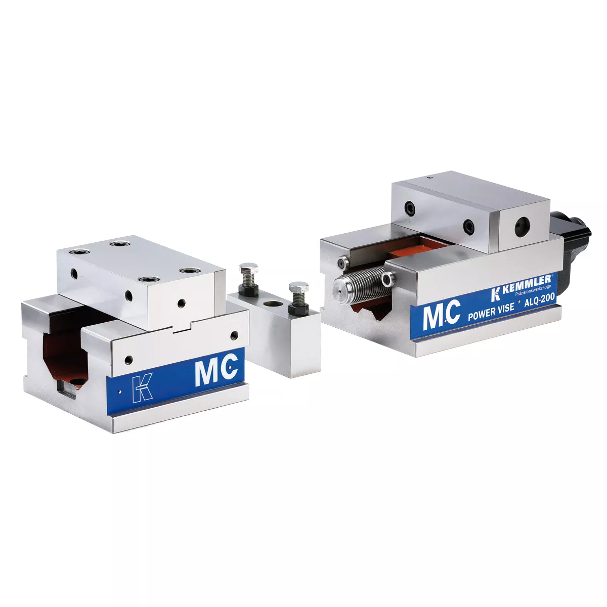 Präzisionsschraubstock AOM-200/HV mechanisch mit Spannkraftverstärker