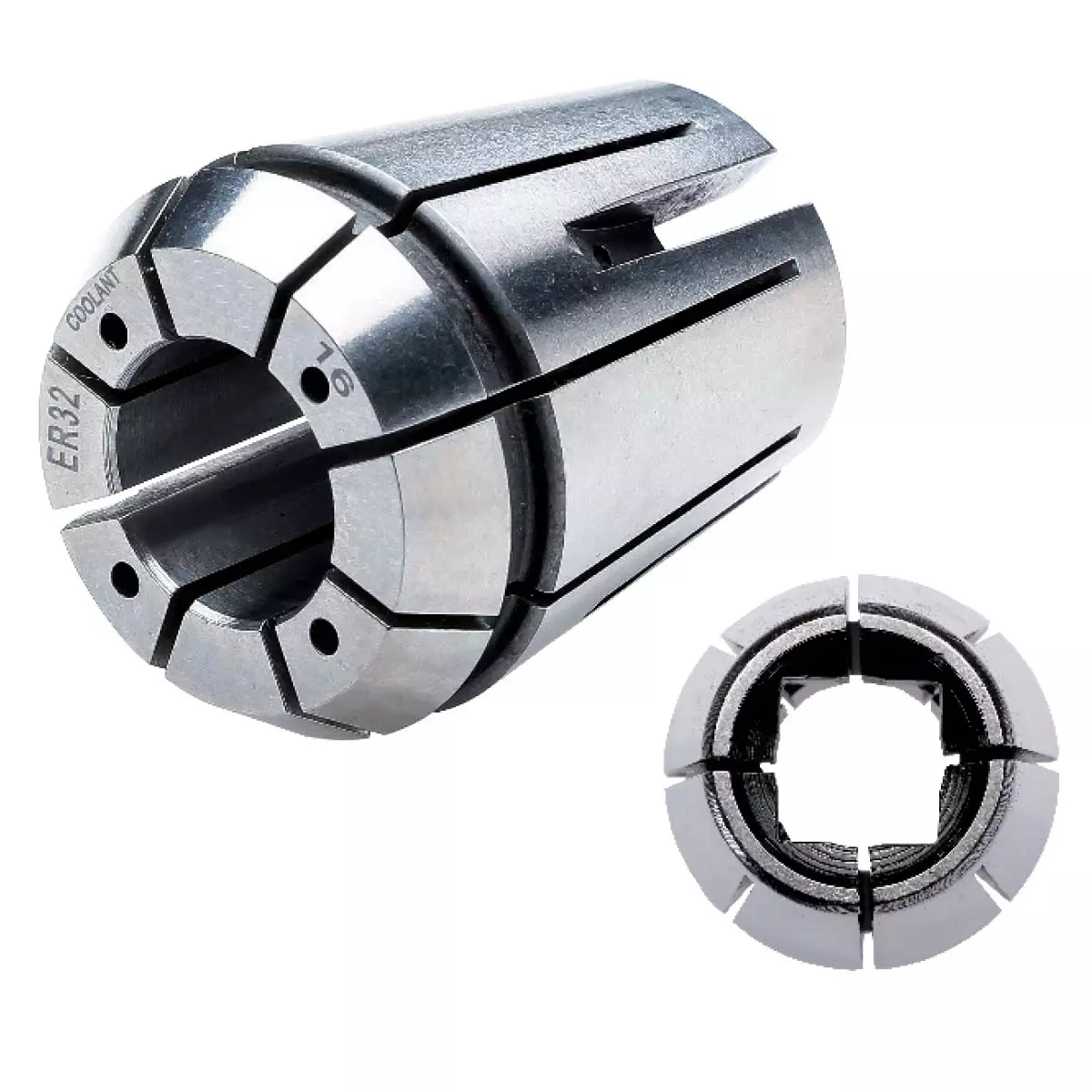 Gewindebohrer Spannzangen mit Kühkanalbohrungen | ER System Gewindebohrer Spannzangen mit Kühkanalbohrungen | ER System