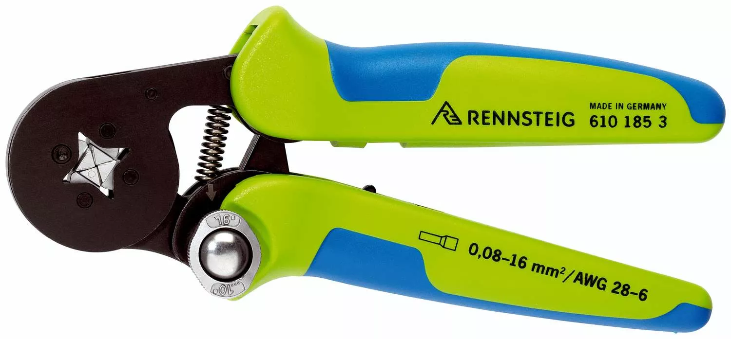 Aderendhülsencrimpzange PEW 8.185 für 0,08 - 16,0 mm², brüniert